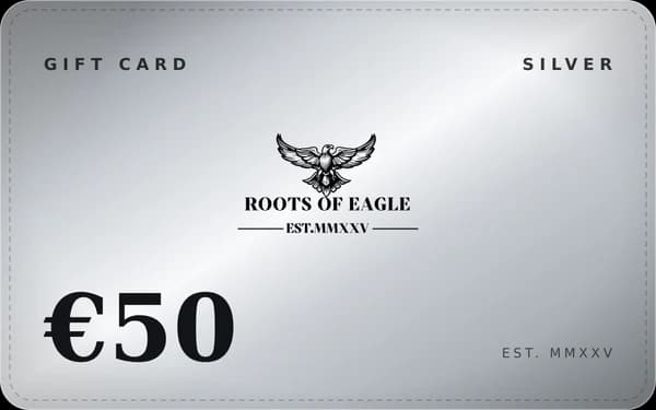 Silver gift card – €50.00